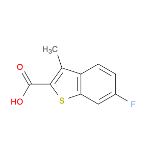 Benzo[b]thiophene-2-carboxylic acid, 6-fluoro-3-methyl-