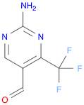 5-Pyrimidinecarboxaldehyde, 2-amino-4-(trifluoromethyl)-