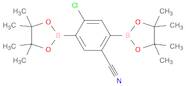 Benzonitrile,4-chloro-2,5-bis(4,4,5,5-tetramethyl-1,3,2-dioxaborolan-2-yl)-