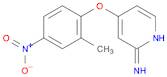 2-Pyridinamine, 4-(2-methyl-4-nitrophenoxy)-