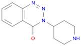 1,2,3-Benzotriazin-4(3H)-one, 3-(4-piperidinyl)-