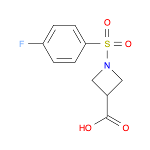 1-(4-Fluoro-benzenesulfonyl)-azetidine-3-carboxylic acid