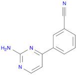 3-(2-amino-4-pyrimidinyl)benzenecarbonitrile