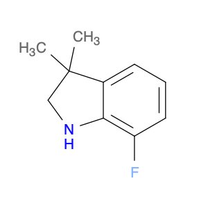 7-fluoro-3,3-dimethylindoline