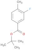 Benzoic acid, 3-fluoro-4-methyl-, 1,1-dimethylethyl ester