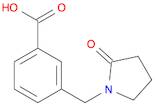 3-((2-Oxopyrrolidin-1-yl)methyl)benzoic acid