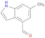 1H-Indole-4-carboxaldehyde, 6-methyl-