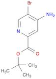 2-Pyridinecarboxylic acid, 4-amino-5-bromo-, 1,1-dimethylethyl ester