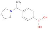 Boronic acid, [4-[1-(1-pyrrolidinyl)ethyl]phenyl]-