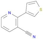 3-Pyridinecarbonitrile, 2-(3-thienyl)-