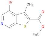 Thieno[2,3-c]pyridine-2-carboxylic acid, 4-bromo-3-methyl-, methylester