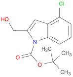 tert-Butyl 4-chloro-2-(hydroxymethyl)-1H-indole-1-carboxylate