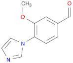 4-(1H-Imidazol-1-yl)-3-methoxybenzaldehyde