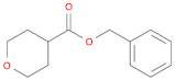 2H-Pyran-4-carboxylic acid, tetrahydro-, phenylmethyl ester