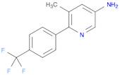 5-Methyl-6-(4-(trifluoromethyl)phenyl)pyridin-3-amine