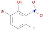 Phenol, 6-bromo-3-fluoro-2-nitro-