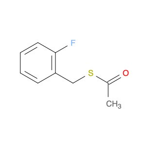 S-2-Fluorobenzyl ethanethioate