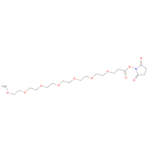 2,5-Pyrrolidinedione,1-[(1-oxo-4,7,10,13,16,19,22-heptaoxatricos-1-yl)oxy]-