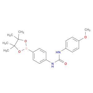 N-(4-methoxyphenyl)-N'-[4-(4,4,5,5-tetramethyl-1,3,2-dioxaborolan-2-yl)phenyl]Urea