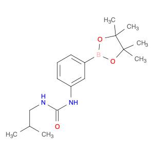 1-Isobutyl-3-(3-(4,4,5,5-tetramethyl-1,3,2-dioxaborolan-2-yl)phenyl)urea