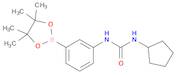 1-Cyclopentyl-3-(3-(4,4,5,5-tetramethyl-1,3,2-dioxaborolan-2-yl)phenyl)urea