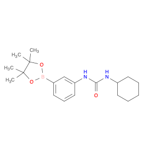 1-Cyclohexyl-3-(3-(4,4,5,5-tetramethyl-1,3,2-dioxaborolan-2-yl)phenyl)urea