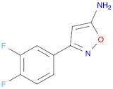 3-(3,4-Difluorophenyl)-1,2-Oxazol-5-Amine