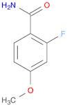 2-Fluoro-4-methoxybenzamide