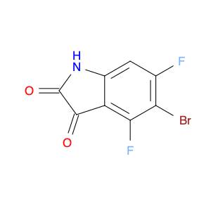 5-Bromo-4,6-difluoroindoline-2,3-dione