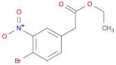 Ethyl 2-(4-bromo-3-nitrophenyl)acetate