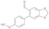 6-(4-methoxyphenyl)-1,3-benzodioxole-5-carbaldehyde