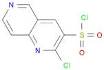 6-Quinoxalinesulfonyl chloride, 2-chloro-