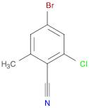 4-Bromo-2-chloro-6-methylbenzonitrile