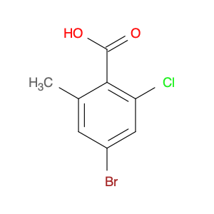 4-Bromo-2-chloro-6-methylbenzoic acid