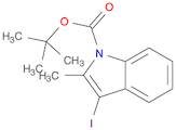 tert-Butyl 3-iodo-2-methyl-1H-indole-1-carboxylate