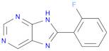 1H-Purine, 8-(2-fluorophenyl)-