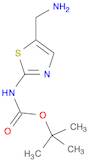 Carbamic acid, [5-(aminomethyl)-2-thiazolyl]-, 1,1-dimethylethyl ester