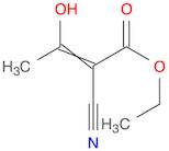 2-Butenoic acid, 2-cyano-3-hydroxy-, ethyl ester