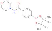 N-Morpholino-4-(4,4,5,5-tetramethyl-1,3,2-dioxaborolan-2-yl)benzamide