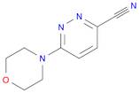 3-Pyridazinecarbonitrile, 6-(4-morpholinyl)-