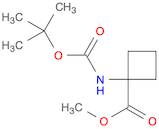 Methyl 1-((tert-butoxycarbonyl)amino)cyclobutanecarboxylate