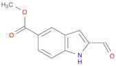 1H-Indole-5-carboxylic acid, 2-formyl-, methyl ester