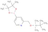 Pyridine,2-[[[(1,1-dimethylethyl)dimethylsilyl]oxy]methyl]-4-(4,4,5,5-tetramethyl-1,3,2-dioxabor...