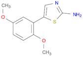 5-(2,5-Dimethoxyphenyl)-1,3-thiazol-2-amine