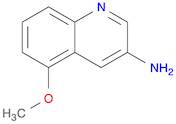 3-Quinolinamine, 5-methoxy-