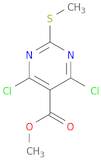 Methyl 4,6-dichloro-2-(methylthio)pyrimidine-5-carboxylate