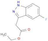 ethyl (5-fluoro-1H-indazol-3-yl)acetate