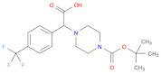 1-Piperazineaceticacid, 4-[(1,1-dimethylethoxy)carbonyl]-a-[4-(trifluoromethyl)phenyl]-