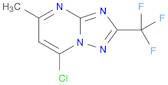 7-Chloro-5-methyl-2-(trifluoromethyl)-[1,2,4]triazolo[1,5-a]pyrimidine