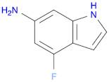 1H-Indol-6-amine,4-fluoro-